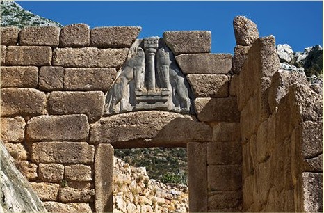 The Lion Gate at Mycenae